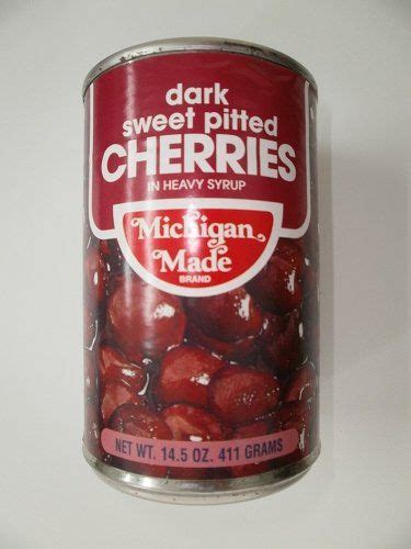 Michigan Maid Dark Sweet Cherries No 4 Cans Cotta Amazon