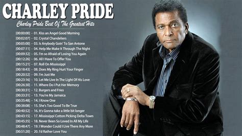 charley pride greatest hits top 20 best songs of charley pride charley pride country music