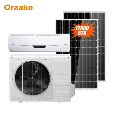 Home Off Grid Solar Air Conditioner 12v Dc Solar Air Conditioner
