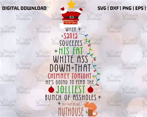 Jolliest Bunch Of Assholes Svg This Side Of The Nuthouse Svg Etsy