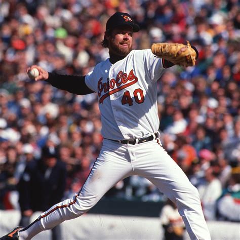 Baltimore Orioles Rick Sutcliffe Closed Down The Ballpark Opening With