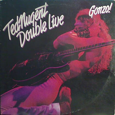 Album Double Live Gonzo De Ted Nugent Sur Cdandlp