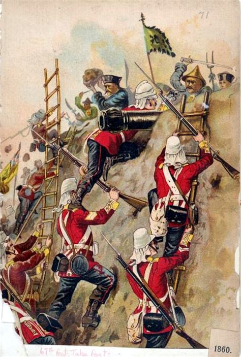 Battle Of The Taku Forts 1860 Men Of The West