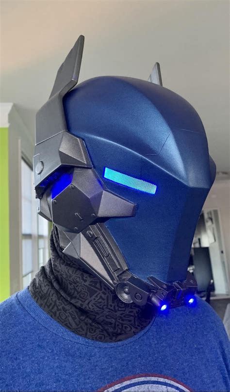 Arkham Knight Helmet Completed R3dprinting