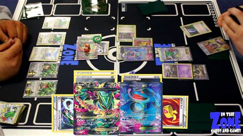 Rayquaza vs keldeo are a special set of theme decks released for the pokémon trading card game during the xy break series. Pokemon TCG Match Up - Colorless RayQuaza vs Seismitoad ...