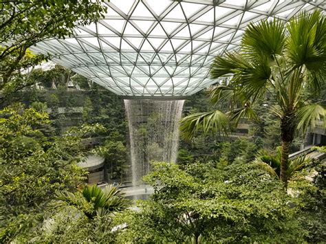 Safdies Jewel Changi Airport Nears Completion Featuring The Worlds