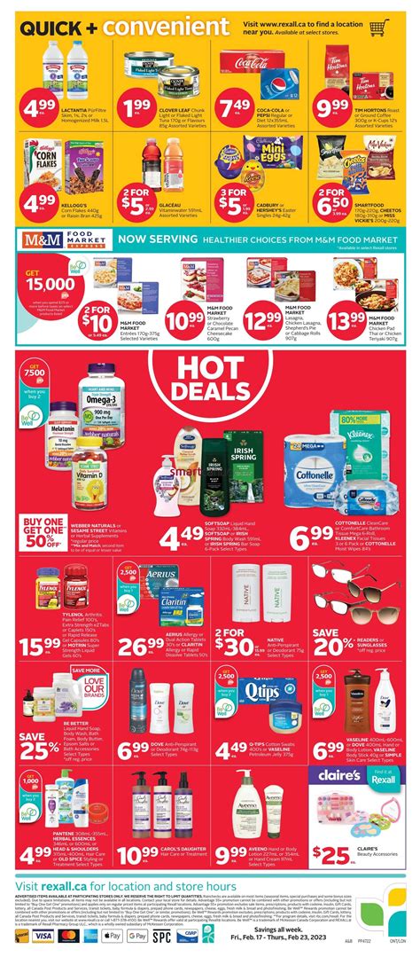 Rexall On Flyer February 17 To 23