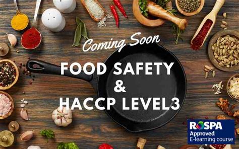 Food Safety And Haccp Level 3 Health And Safety Training