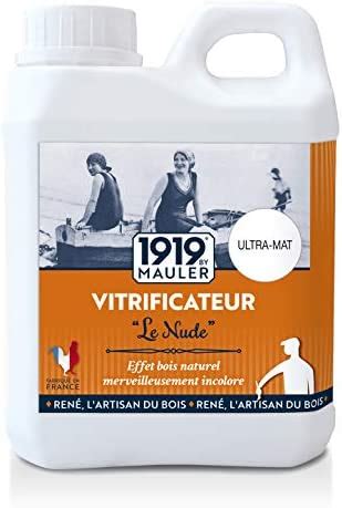 Vitrificateur Mat Invisible 1L Le Nude 1919 BY MAULER Protection