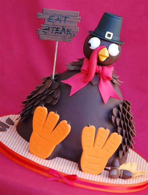 Turkey Cakes Thanksgiving Yet Another Turkey Themed Cake Happy Thanksgiving And Use Pieces