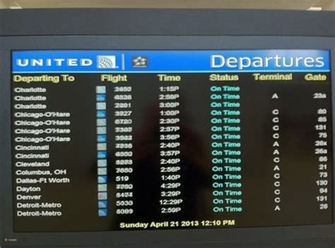 Flights On Time At Newark Airport Despite Start Of Furloughs Caused By