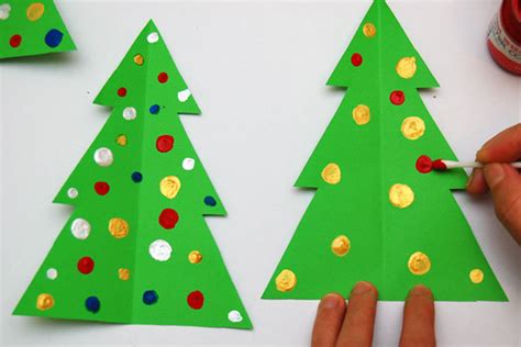 Craft Stick Christmas Tree Kids Crafts Fun Craft Ideas