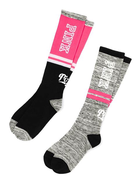 knee socks pink victoria s secret pink knee high socks pink socks pink outfits victoria