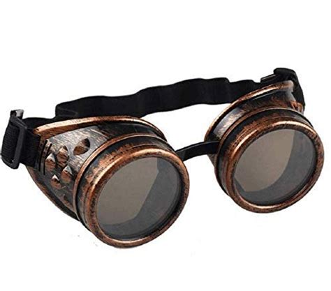 Syart Goggles Steampunk Glasses Vintage Retro Weld Punk Gothic Sunglasses Goggles Viation Biker