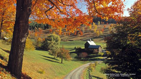 Vermont Autumn Scenes Desktop Wallpapers Top Free