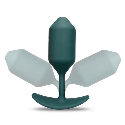 Silicone Wearable Snug Weighted Anal Butt Plug Anal Training Play Sex Toys Ebay