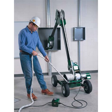 Greenlee 6800 Ultra Tugger 8 Cable Puller With Floor Mount 8000 Lb