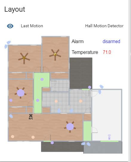 My apporach to a home assistant floorplan focused minimal ui with light renders synced to hue and brightness of light entities. Floorplan for Home Assistant - Floorplan - Home Assistant ...