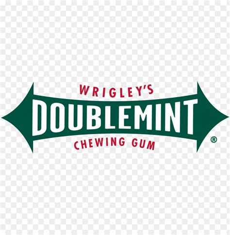 Doublemint Gum Logo Banner PNG Image With Transparent Background TOPpng