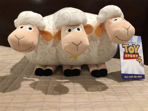 Toy Story 4 Bo Peep Sheep Plush Billy Goat And Gruff Pixar Nwt Disney