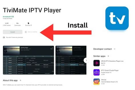 Setup IPTV On TiviMate IPTV Player Smart IPTV Link