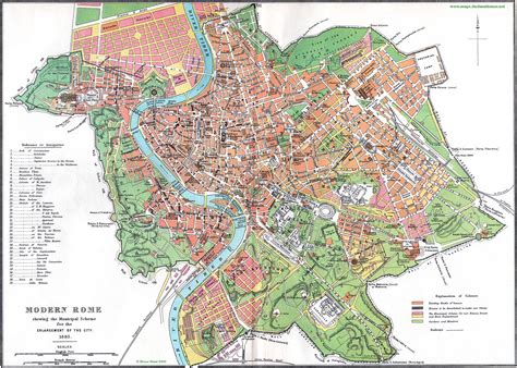 План римского города фото