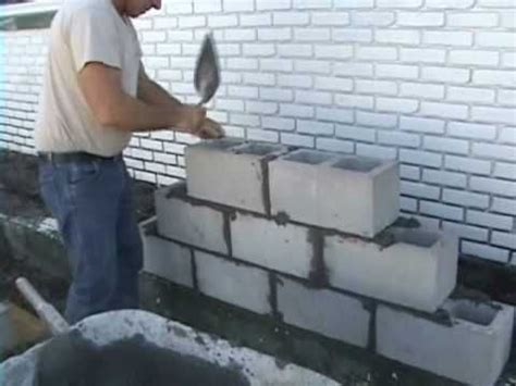EZ Concrete, Cement, Cinder Block and Brick Laying using Joint Spacers