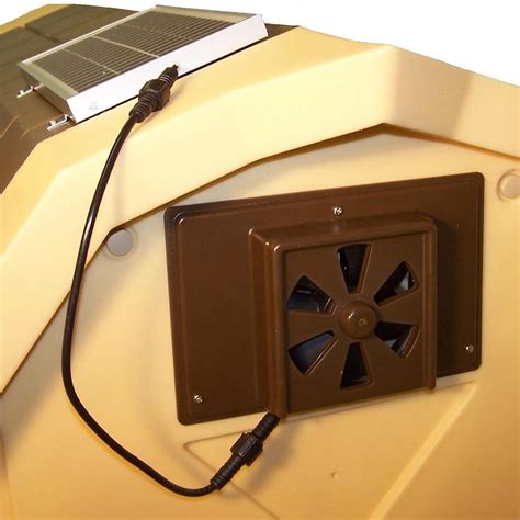 Dog House Solar Powered Exhaust Fan 95 X 65 Ebay