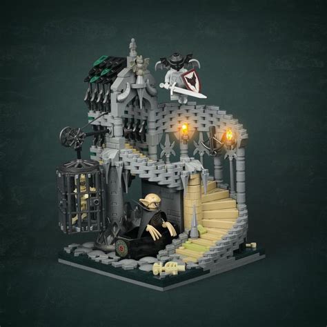 Lego Moc Vampire Dungeon By Martindesign Rebrickable Build With Lego