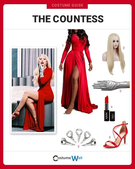 Dress Like The Countess Costume Halloween And Cosplay Guides