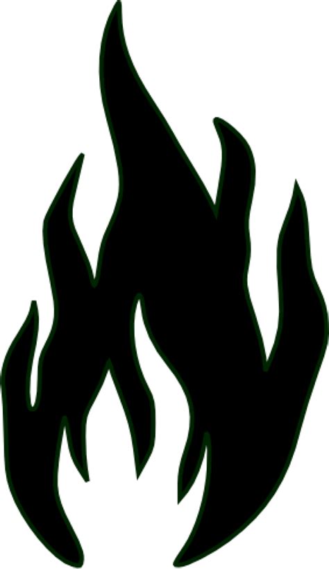 Download High Quality Flame Clipart Black Transparent Png Images Art