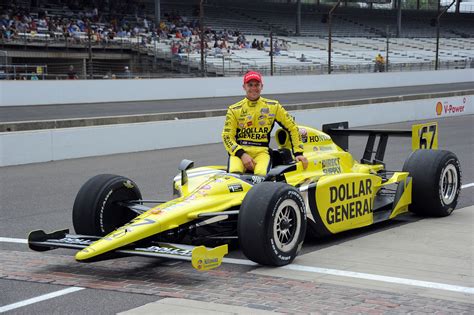 The press gets early look at new vehicles. 2011 Sarah Fisher Racing #67 (E. Carpenter) by Robert ...