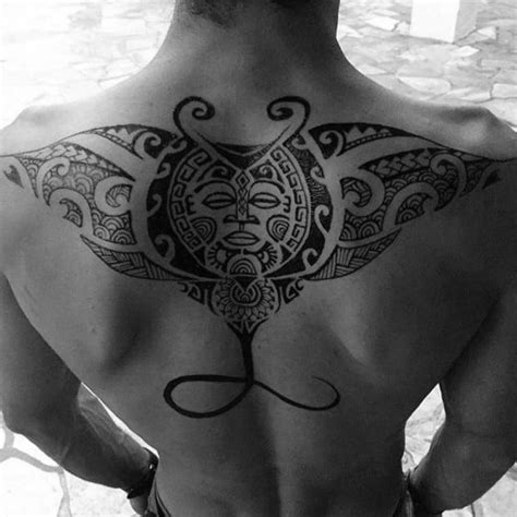 50 Manta Ray Tattoo Designs For Men - Oceanic Ink Ideas