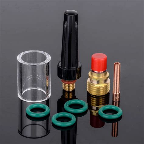8pcs Set 2 4mm TIG Welding Torch Accessories Kit With Collets Body