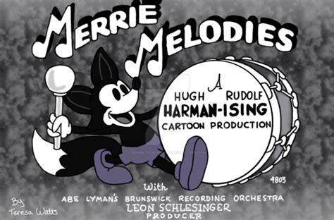 Merrie Melodies Foxy Logo Tta By Animationfanatic On Deviantart