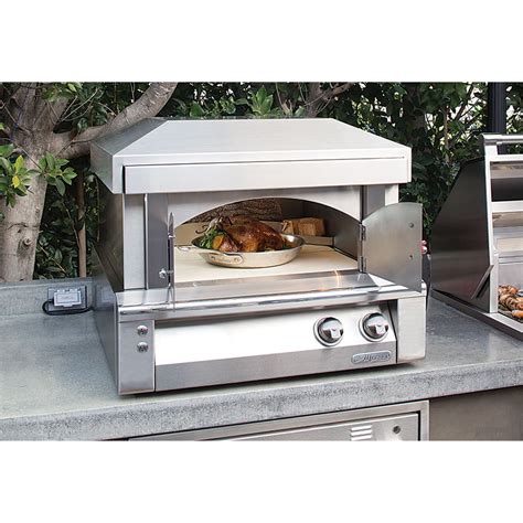 Alfresco 30 Inch Counter Top Natural Gas Outdoor Pizza Oven