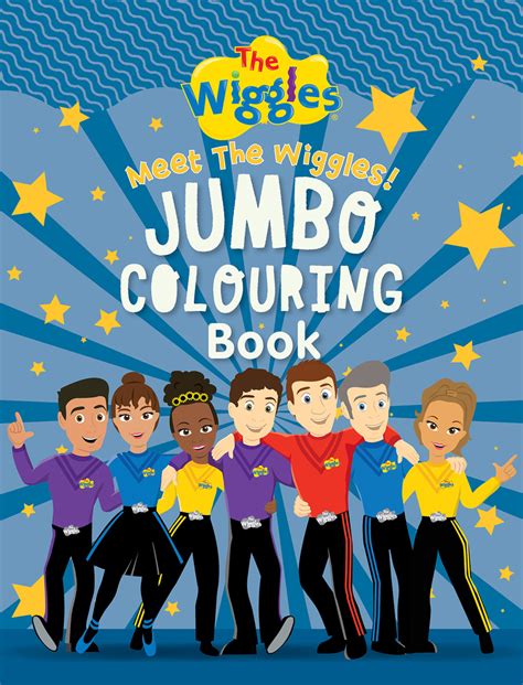 Meet The Wiggles Jumbo Colouring Book By The Wiggles