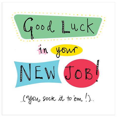 Best Wishes For New Job Congratulations