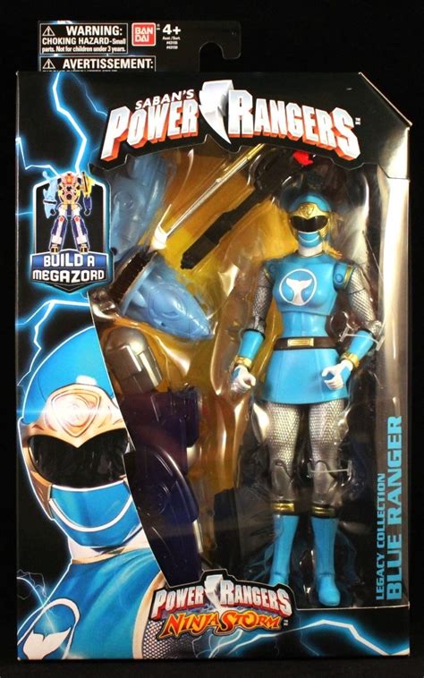 With mankind at the brink of destruction, the fate of the world lies in the hands of these unlikely heroes. She's Fantastic: Power Rangers - NINJA STORM BLUE RANGER!
