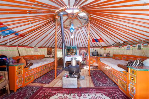Original Mongolian Yurt In Dresden Mongolian Yurt Yurt Interior