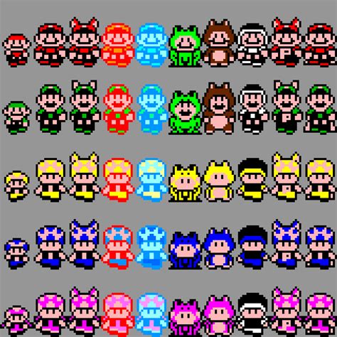 Smb Screen Facing Sprites Pixel Art Maker Hot Sex Picture