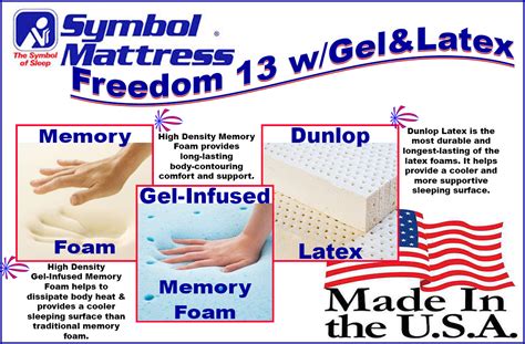 Best mattresses are available in single, double, king and queen size. Freedom 13 with Latex - Gel-Infused Memory Foam Mattress ...