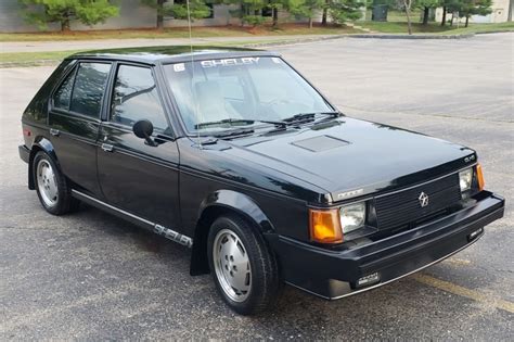 1986 Dodge Omni Shelby Glhs For Sale On Bat Auctions Sold For 17255