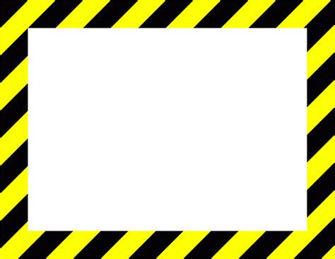 An attention line makes more sense when using the title alone. warning sign template word - Kanza