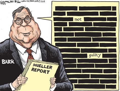 Political Cartoon On Mueller Report Kept Hidden By Kevin Siers Charlotte Observer At The