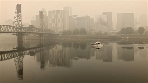 Haze Over Northeast Ohio Is Smoke From Wildfires Out West