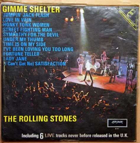 Lp Rolling Stones Gimme Shelter MercadoLivre