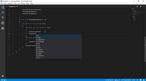 Vs Code Intellisense Not Showing Suggestions In C Stack Overflow