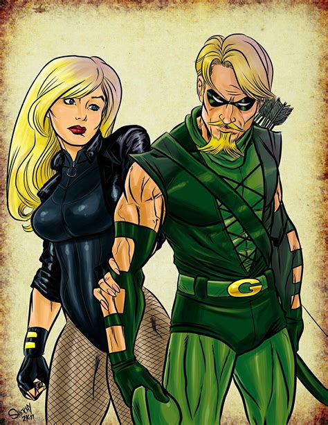 Black Canary And Green Arrow Dc Comics Batman Dc Superheroes Marvel