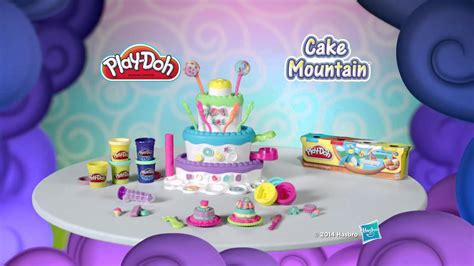 Playdoh Sweet Shoppe Cake Mountain Youtube